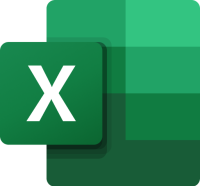 Иконка Microsoft Excel 2024