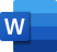 Иконка Microsoft Word 2024